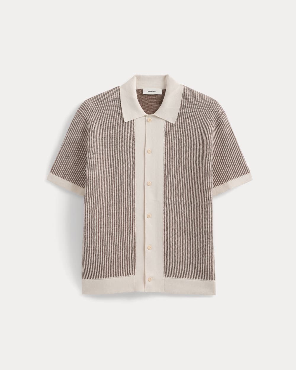 Button-Down Resort Polo | Birch/Brown – Everlane