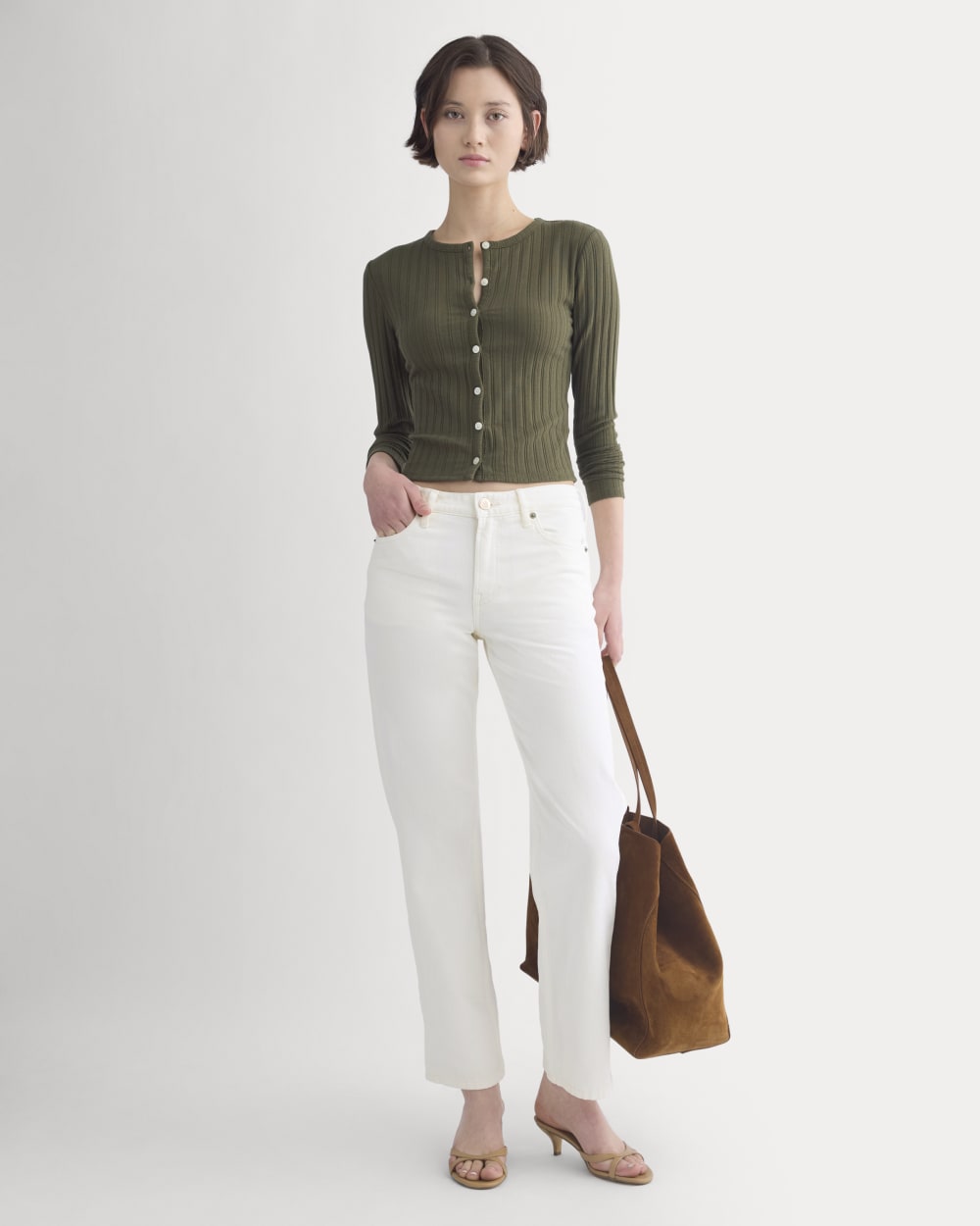 womens-cardigan-in-pointelle-olive-night