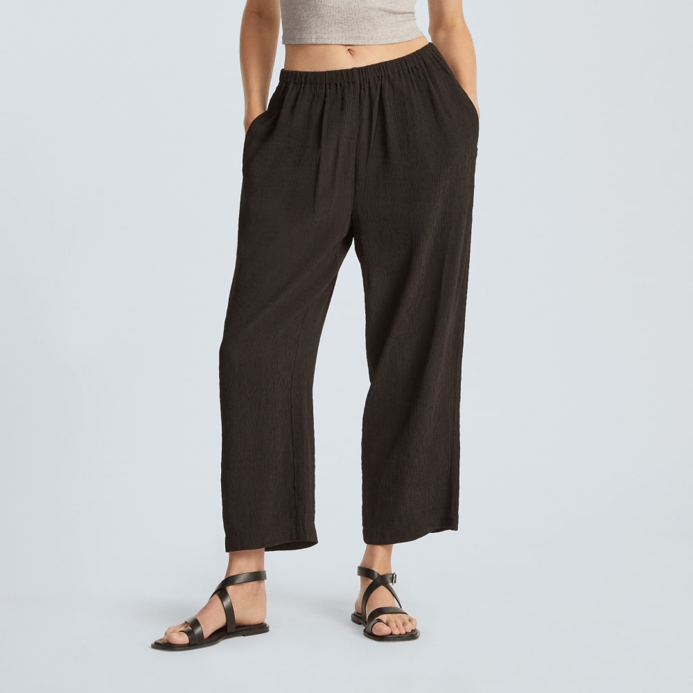 The Naia™ Ripple Pant | Black – Everlane