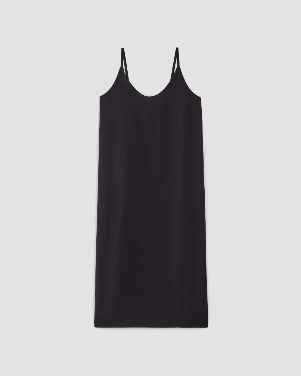 womens-triacetate-scoop-slip-dress-black | alt