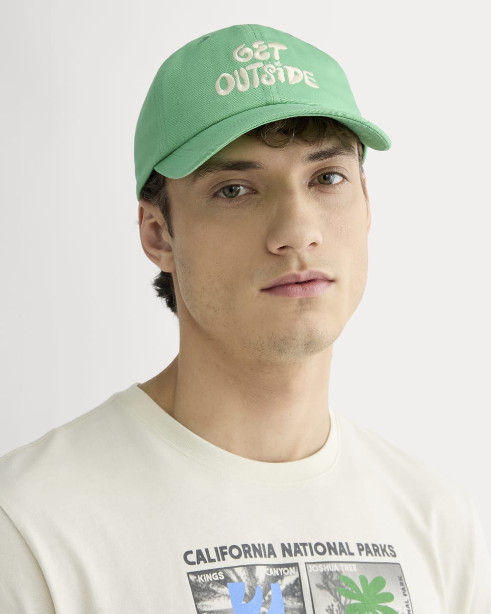 The Everlane x Parks Project Baseball Hat | Green