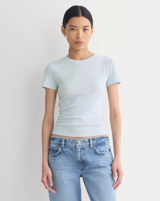 womens-everlight-short-sleeve-crew-skywriting | primary