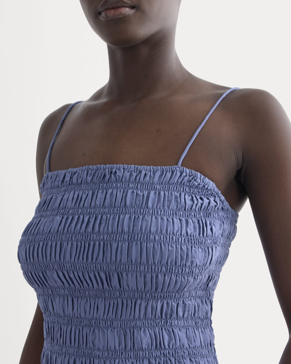 The Smocked Tank | Blue Dusk – Everlane
