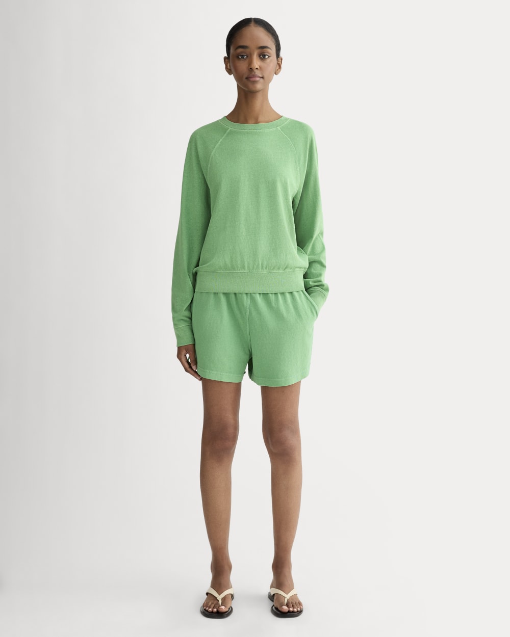 womens-premium-weight-jersey-top-green-garment-dye