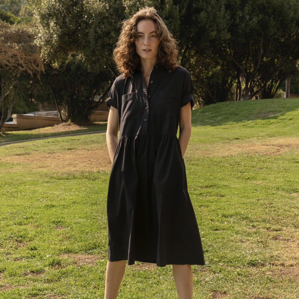 The Parklet Shirtdress | Black Everlane The Parklet Shirtdress | Black Everlane