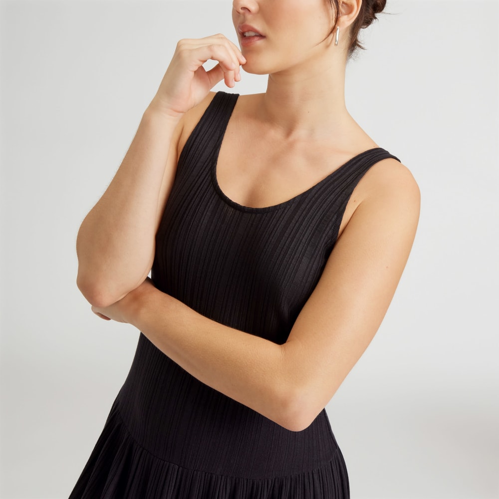 The Rib Soft Knit Scoop-Neck Dress The Rib Soft Knit Scoop-Neck Dress