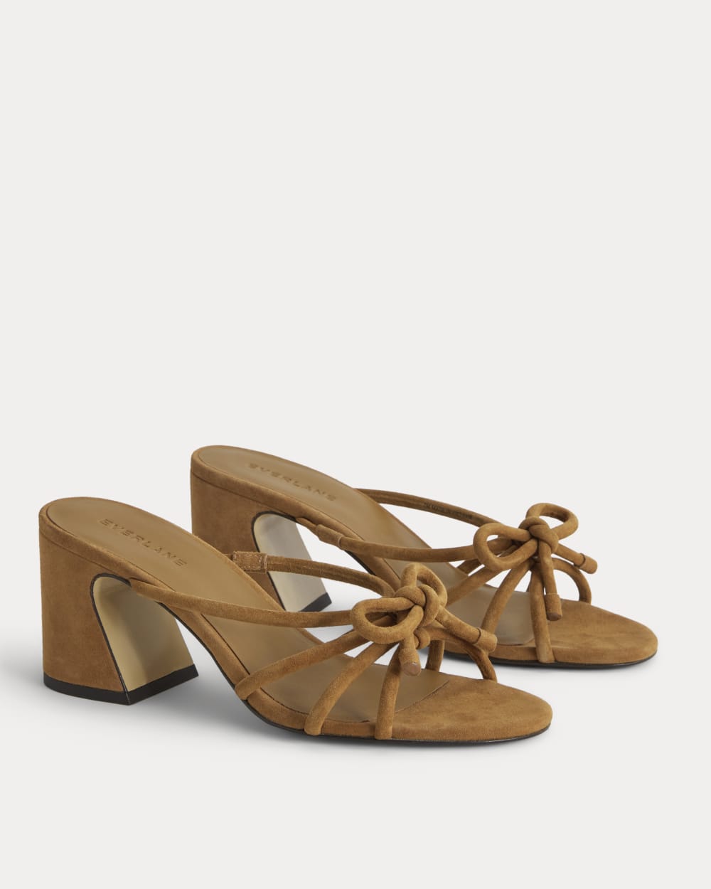 The Bow Heel Canyon Brown Suede – Everlane - Main Image