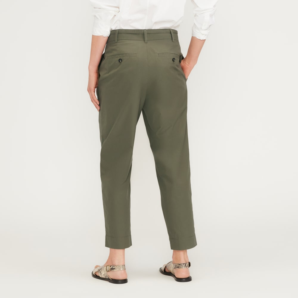 womens-poplin-pleated-taper-pant-kalamata