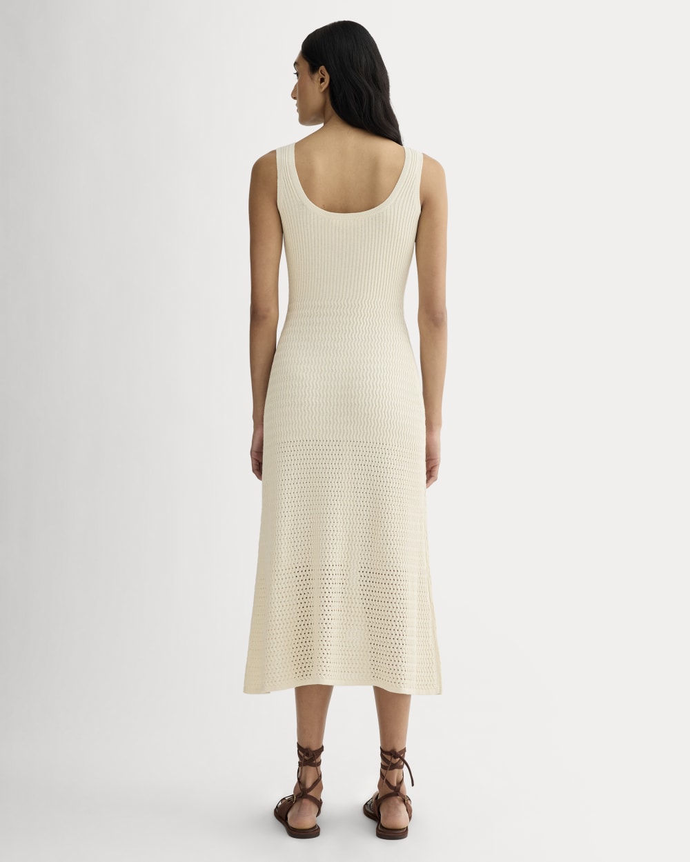 The Crochet Knit Tank Dress | Birch Everlane The Crochet Knit Tank Dress | Birch Everlane