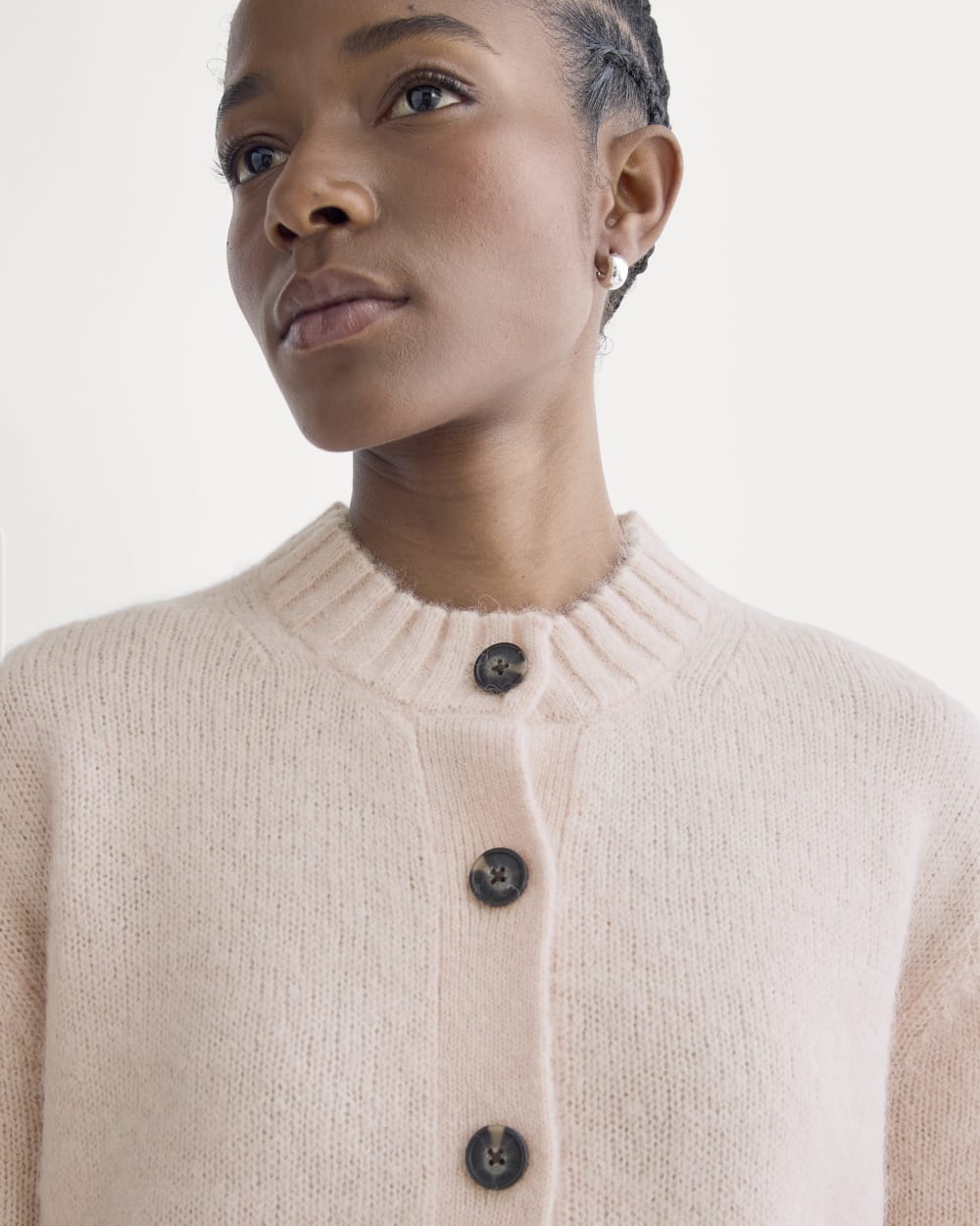 The Crew Cardigan in Alpaca | Soft Rose – Everlane