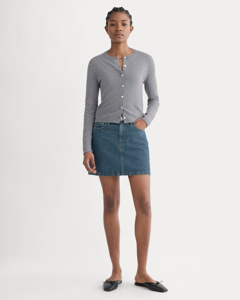 The Denim Mini Skirt | Deep Atlantic – Everlane