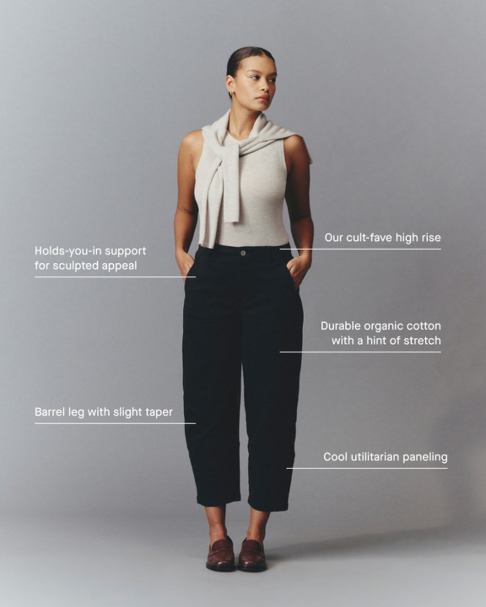 The Utility Barrel Pant | Oak Brown | Regular – Everlane