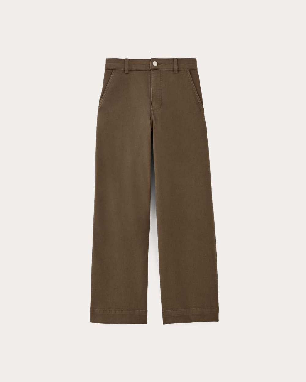 The Utility Wide-Leg Pant | Cocoa – Everlane