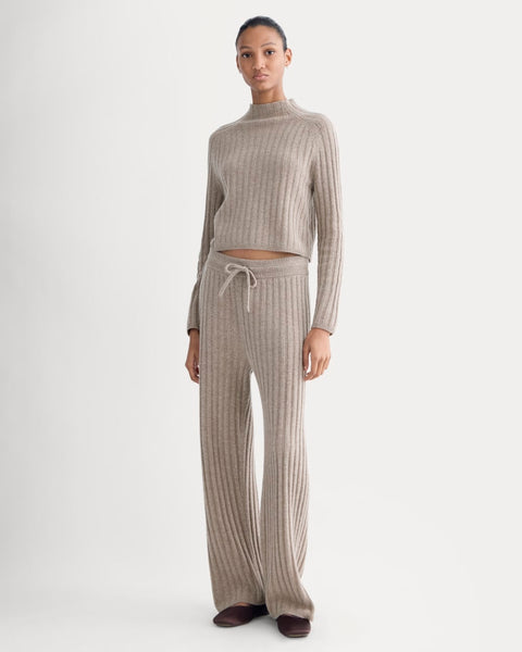 Straight-Leg Pant in Wool Cashmere | Oatmeal – Everlane