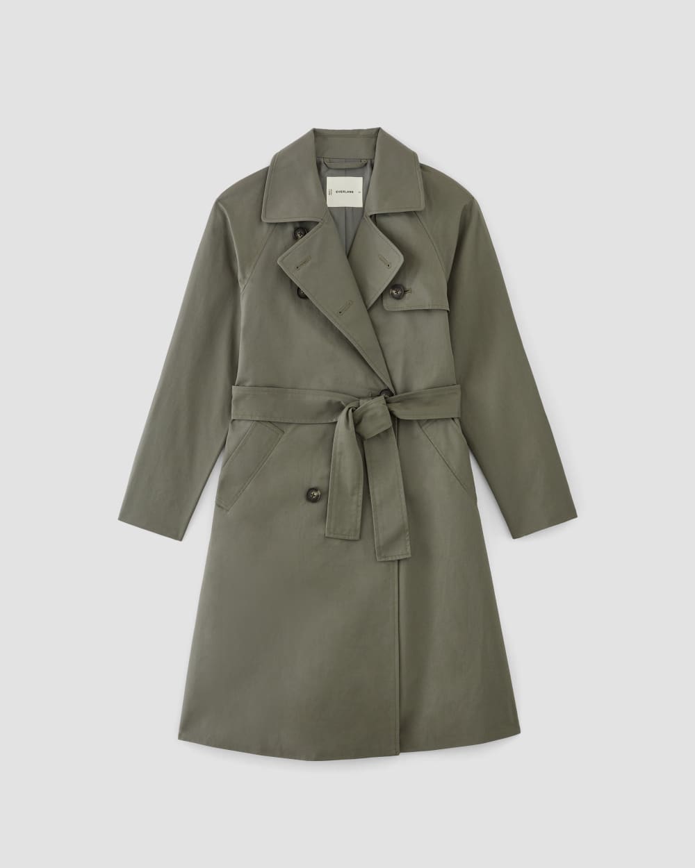 The Trench Coat | Pewter Green – Everlane