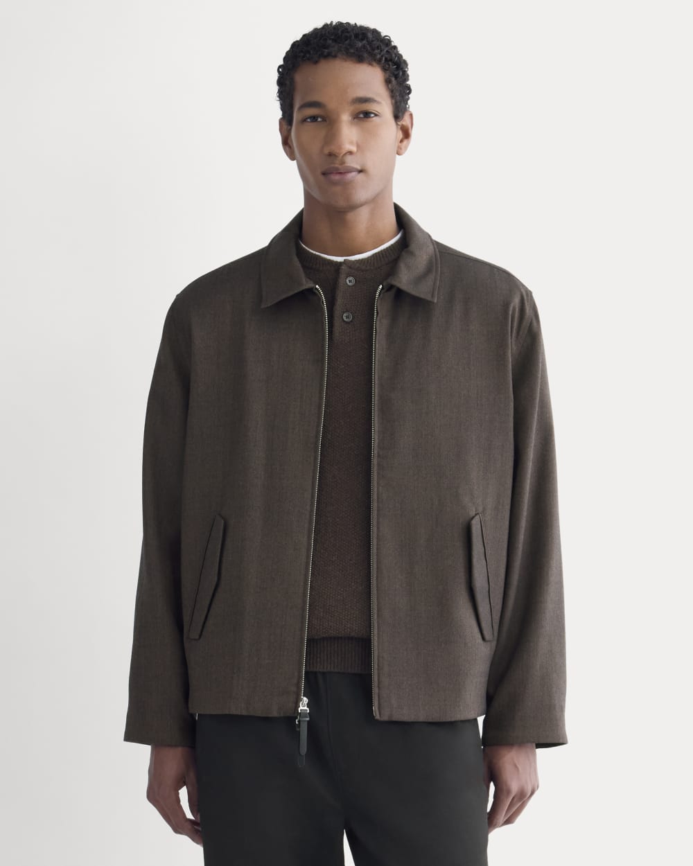 mens-tailored-zip-jacket-heathered-fudge | primary