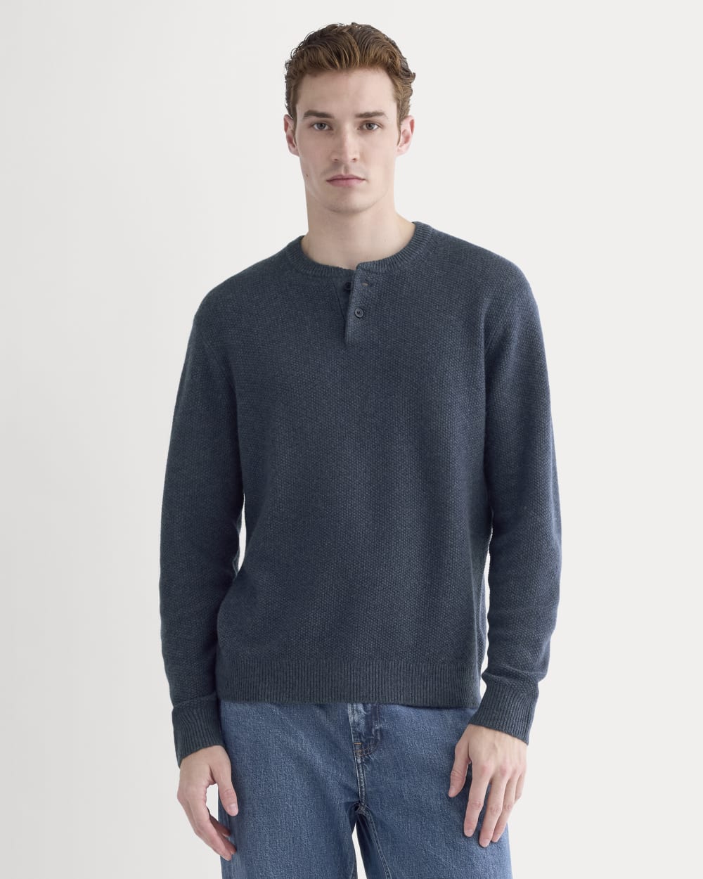 Henley in Wool Cashmere