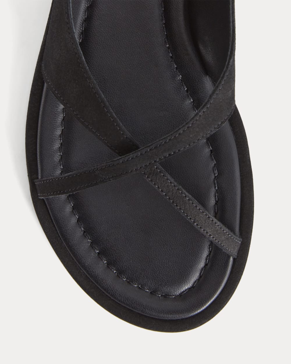 womens-leather-crisscross-sandal-black