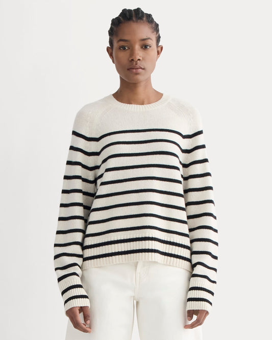 womens-cashmere-boxy-crew-sweater-new-bone-black | primary
