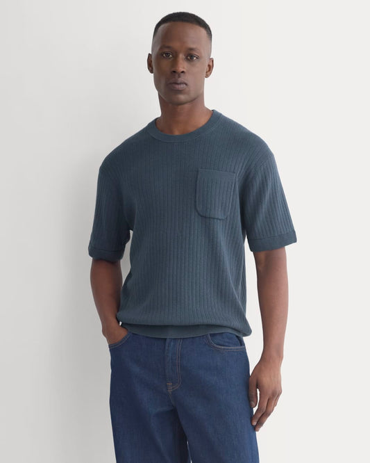 mens-textured-knit-tee-midnight-navy | primary