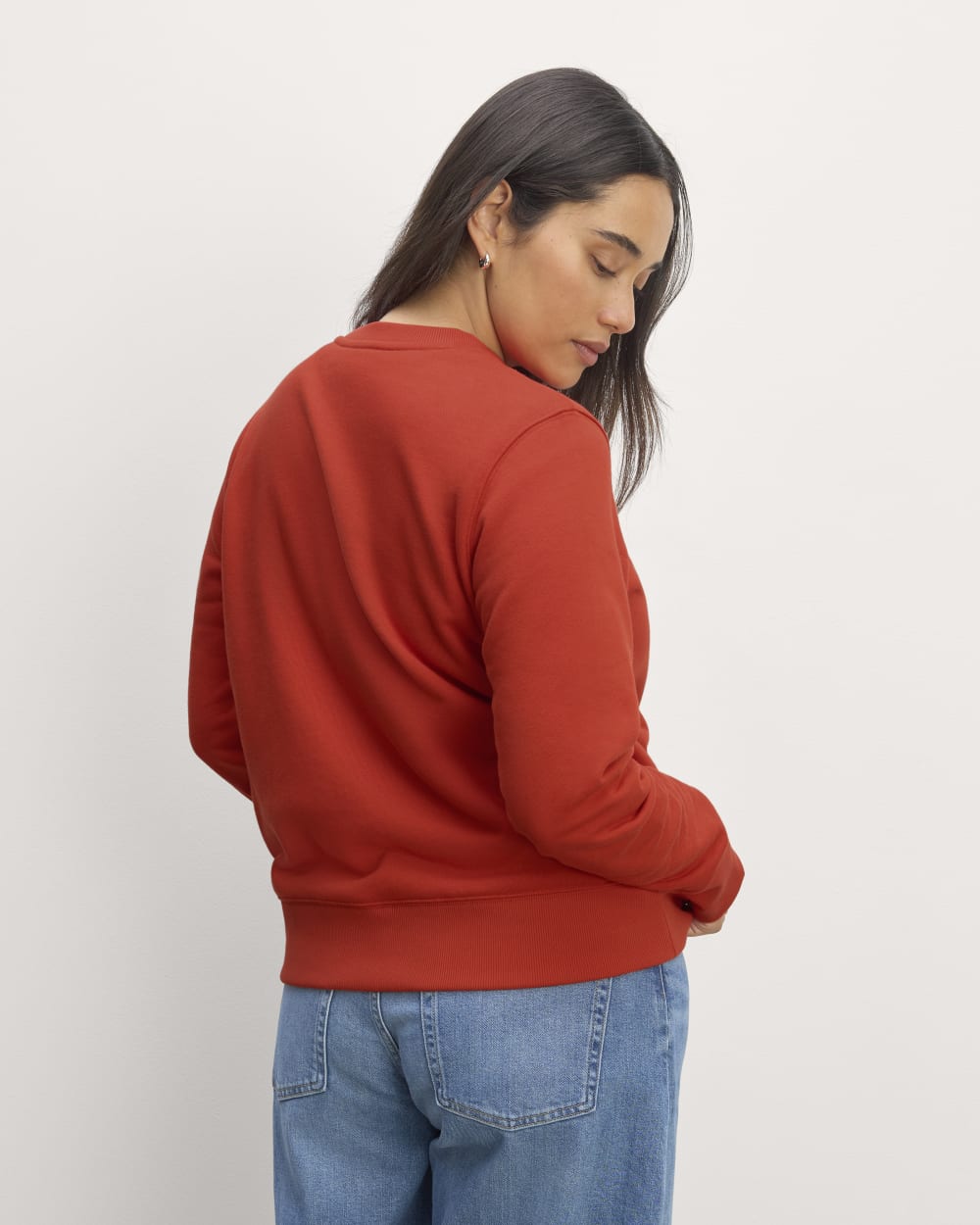 The Off-Duty Terry Crew | Poppy Red – Everlane
