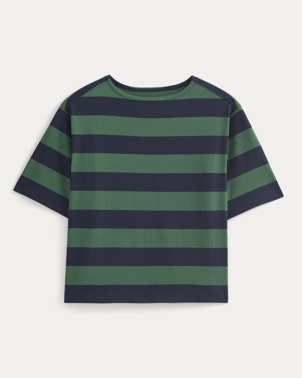 womens-mariner-tee-navy-hunter-green | alt