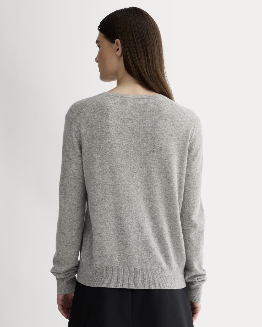 Drawer Cashmere Cardigan♡ Gray The Cotton Cashmere Cardigan