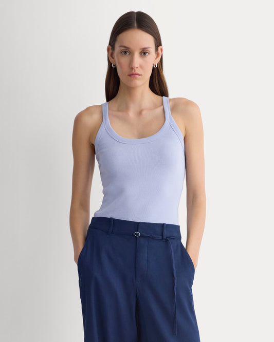 womens-soft-stretch-u-neck-tank-aleutian | primary