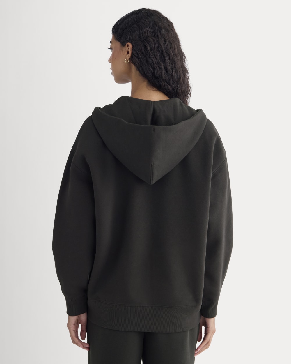 YOURS Plus Size Black Longline Zip Hoodie | Yours Clothing YOURS Plus Size Black Longline Zip Hoodie | Yours Clothing