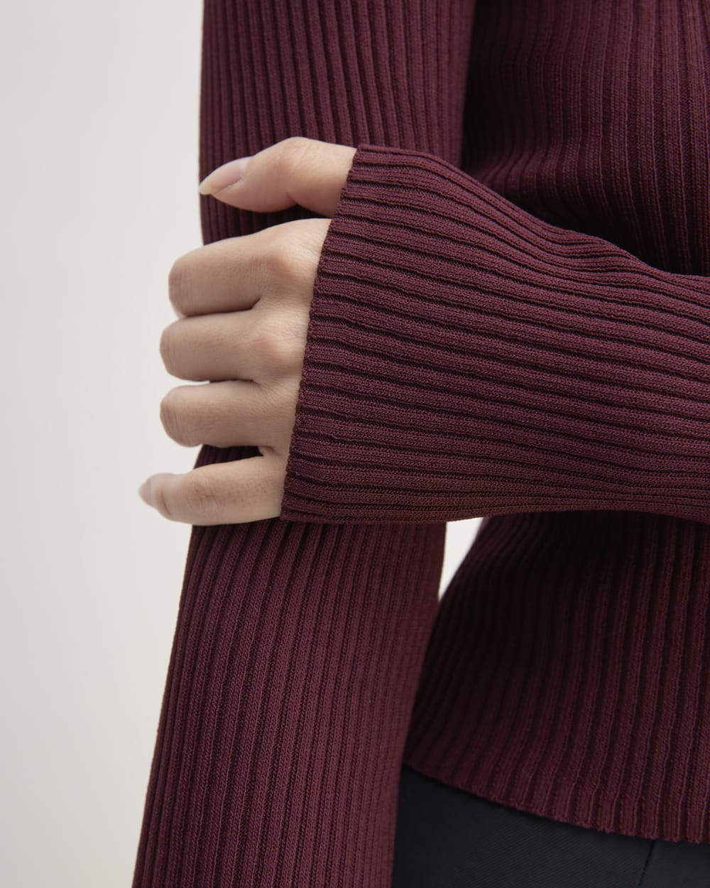 womens-ribbed-cropped-cardigan-burgundy