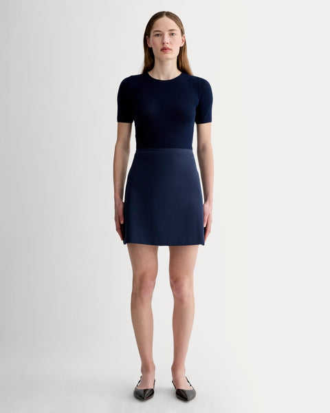 The Dream Mini Skirt | Navy – Everlane