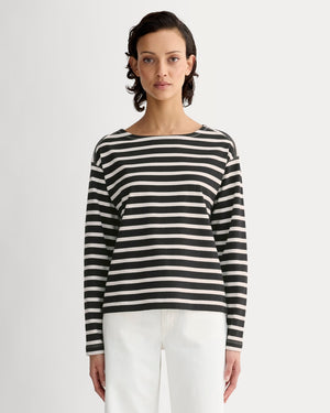 The Mariner Tee | Black / Bone