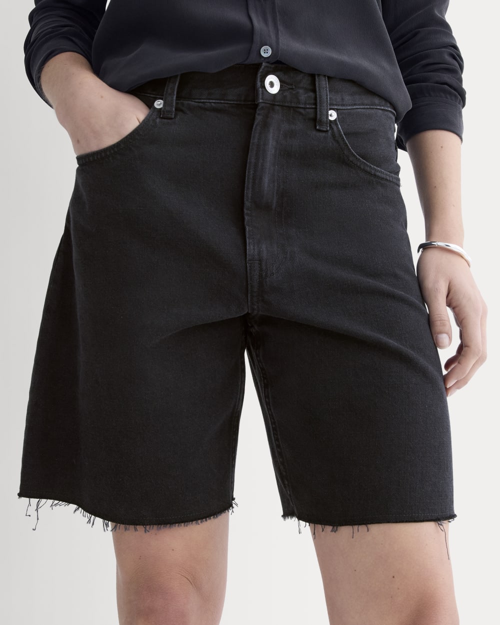 The OG Baggy Jean Short | Washed Black – Everlane