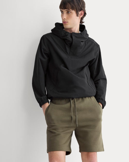 mens-luxe-fleece-easy-short-olive-night | primary