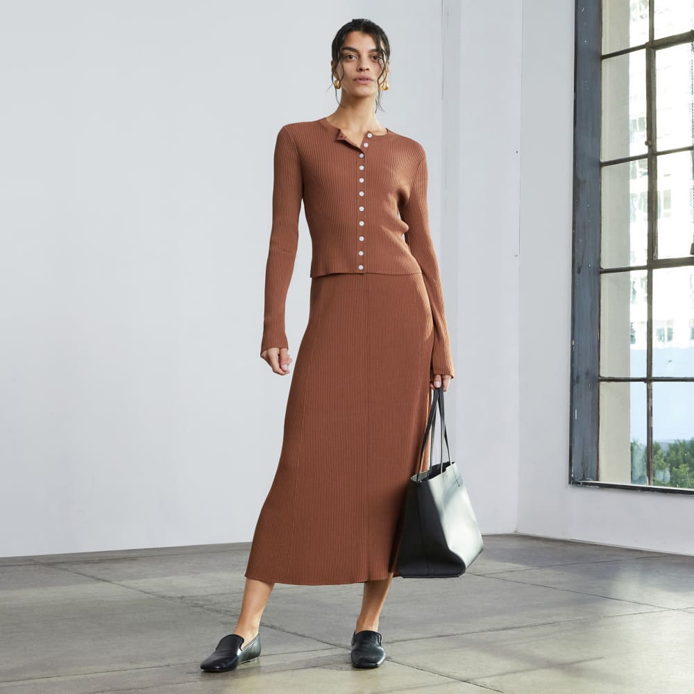 womens-ribbed-knit-skirt-cocoa-brown