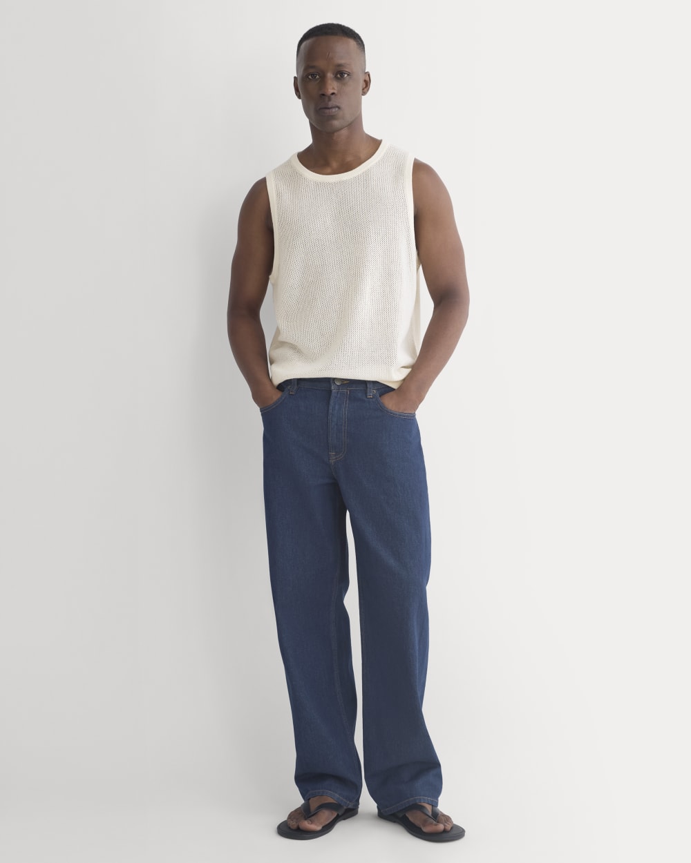 Textured Knit Tank | Bone – Everlane