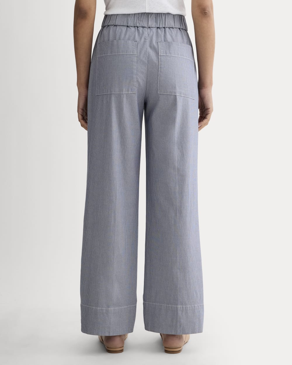The Easy Pant | Dark Denim Pinstripe – Everlane