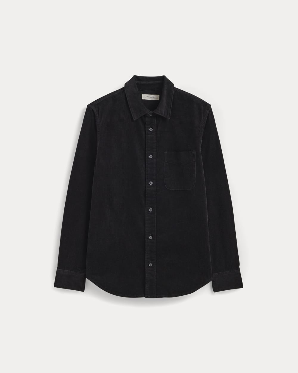 The Classic Shirt in Corduroy | Black – Everlane
