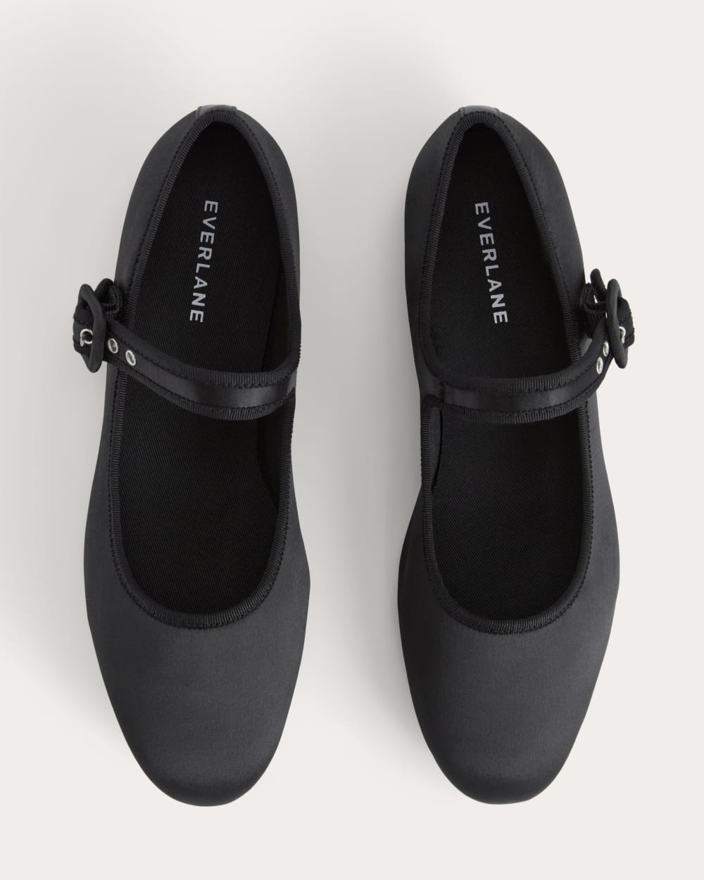The Day Buckle Mary Jane | Black Satin – Everlane