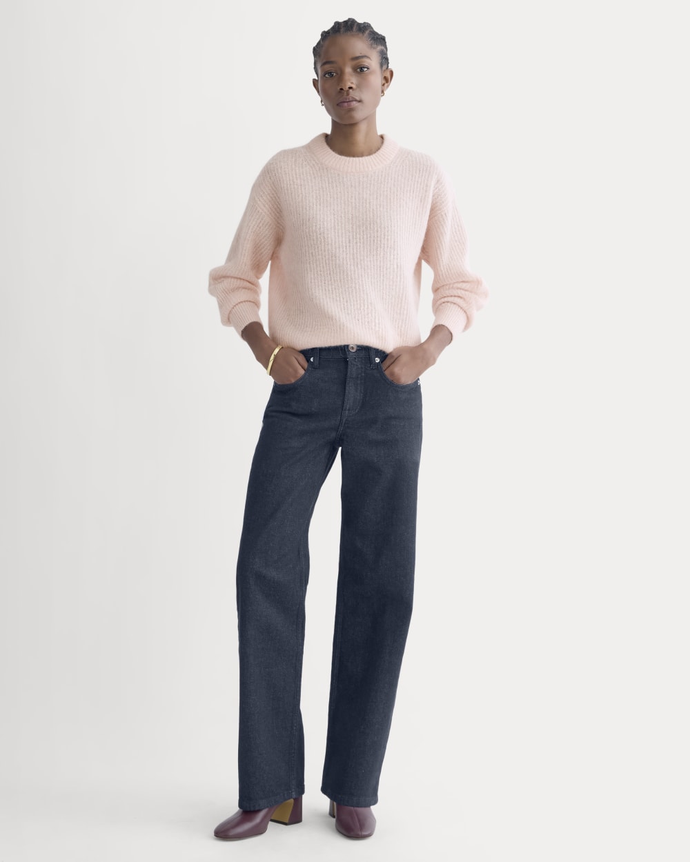 The Cocoon Crew in Alpaca | Soft Rose – Everlane