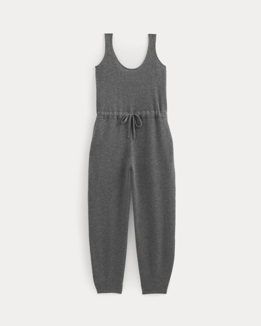 womens-cashmere-lounge-jumpsuit-heather-charcoal | alt