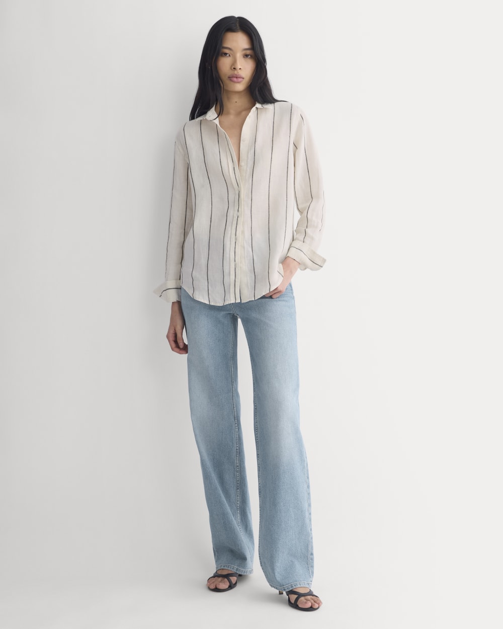 womens-relaxed-linen-shirt-bone-stripe
