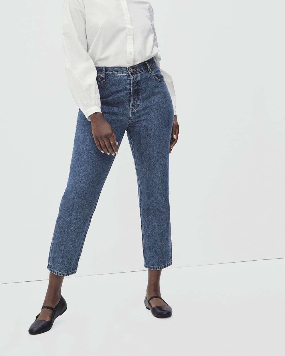The '90s Cheeky Hourglass Jean | Medium Blue Wash | 28.5