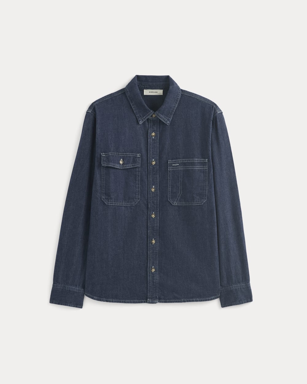 Denim Utility Shirt | Dark Indigo – Everlane