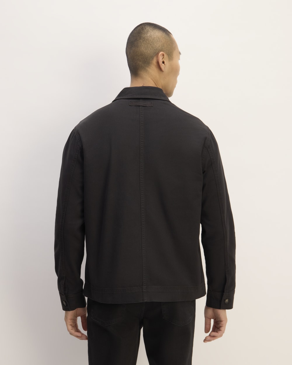 The Organic Cotton Chore Jacket | Black – Everlane