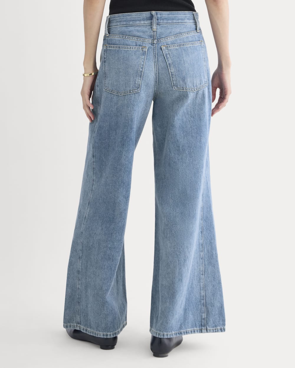 Paneled Ultra Wide-Leg Jean | Tungsten Scratch – Everlane