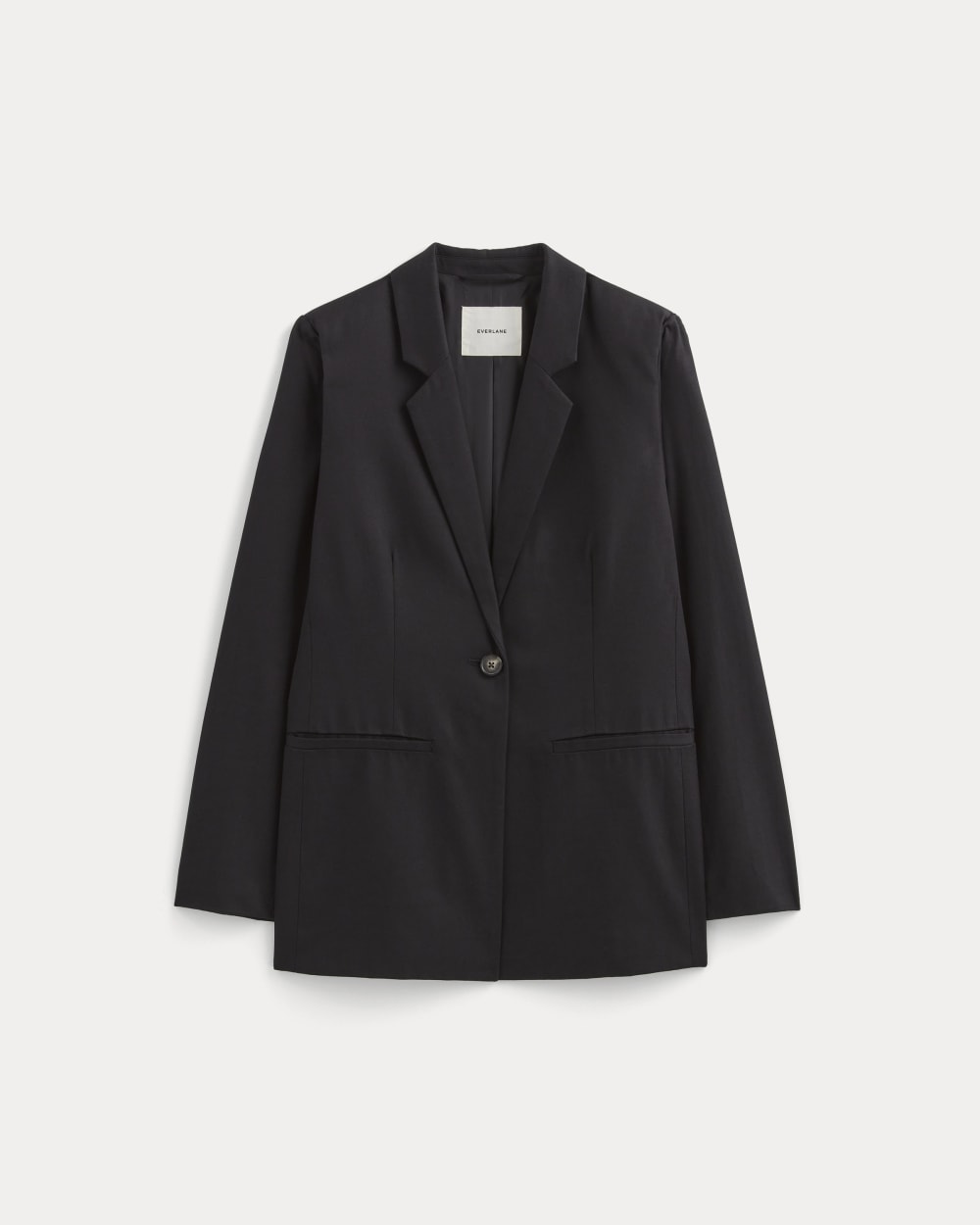The Relaxed Blazer in Buttersmooth | Black – Everlane
