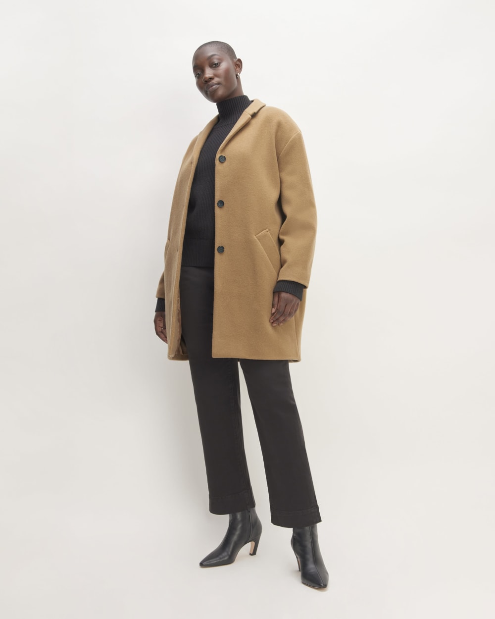 The Italian ReWool® Cocoon Coat | Camel – Everlane