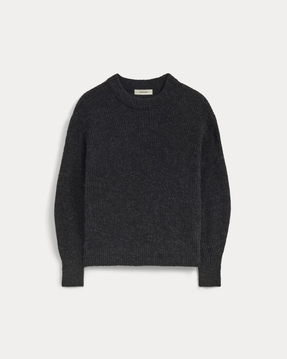 The Cocoon Crew in Alpaca | Heathered Black – Everlane