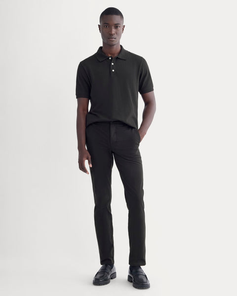 Polo Shirt Chinos And Black Shoes The Performance Chino Uniform